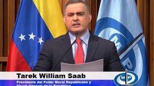 Rueda de prensa del Fiscal General Tarek William Saab, 21/11/2017