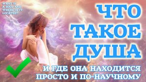 Российский ученый доказал существование Души - Что такое Душа и где она находится