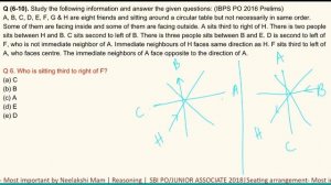 SHORT TRICKS FOR SEATING ARRANGEMENT QUESTIONS|| EASY TRICKS|| SIMPLE TRICKS TO SOLVE QUESTIONS