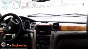 Cadillac Escalade: разблокировка видео в движении на Кадиллак Эскалейд