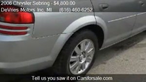 2006 Chrysler Sebring Signature Series for sale in Coopersvi