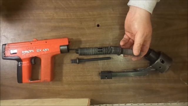 Hilti DX 451 Heavy Duty Semi Automatic Powder Actuated Tool смотреть онлайн