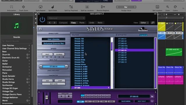 How To Creat Tabla loops  in logic pro x in Telugu || Oliva Musics