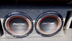 Обзор сабвуфера Pioneer TS-W304R