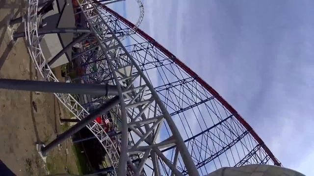 Icon Roller Coaster Front Seat POV Blackpool Pleasure Beach New 2018 смотреть онлайн