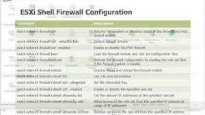 Lesson 34   ESXi Firewall