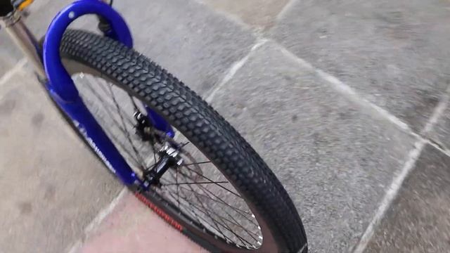 149.99 GBP RAMTIN BIKE METALIC BLUE 26 MOUNTAIN BIKE NOT FAT FOLDING