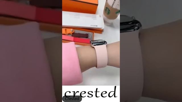 Красочный силиконовый ремешок для Apple Watch смотреть онлайн