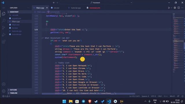 Cpp Speaking Assistant Project