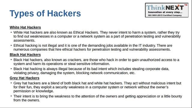 What is Ethical Hacking in Hindi? Ethical Hacking for Beginners | Career, Scope & Salary | ThinkNEX смотреть онлайн