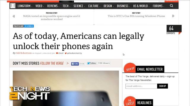 Tech Feed for August 1, 2014: Tech News 2Night 142 смотреть онлайн