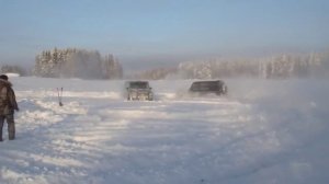 Гелендваген в снегу