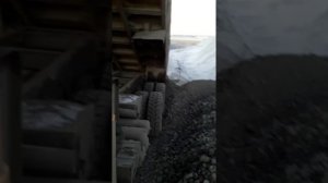 Работа на самосвале" Выгрузка"