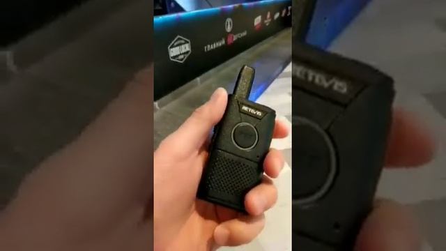 Связь на Retevis rt-618 в ТЦ.