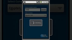 Android application - Currency Converter