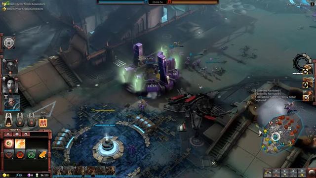 WH 40k DoW III 3vs3 fast assault, quick cap смотреть онлайн