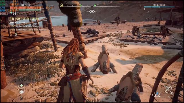HORIZON ZERO DAWN ON INTEL HD 620 (FINALLY IT RUNS!) смотреть онлайн