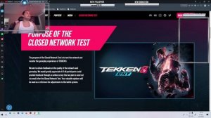 AnthonyChamp Reacts To Tekken 8 Closed Network Test Announcement Trailer