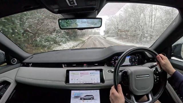 LAND ROVER EVOQUE WINTER DRIVE - YORKSHIRE UK 2024 смотреть онлайн