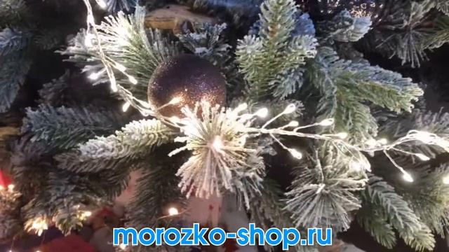 Электрогирлянда ФЕЙЕРВЕРК (роса), 240 WW mini-LED, 2.4+5 м, серебряная проволока, уличная ax8717020