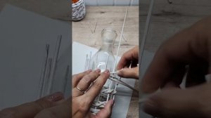 Мастер-класс по плетению из бумажной лозы: создаем вазу из старой бутылки!