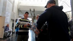 Таня и Слава на ипподроме