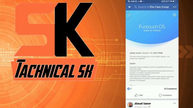 FACEBOOK NEWS  ANDROID 9.0 PIE UPDATE IN VIVO V11 PRO