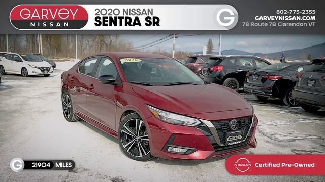 Garvey Nissan: Certified 2020 Nissan Sentra SR смотреть онлайн