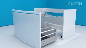 Самостоятельная регулировка подвесной тумбы Aquaton