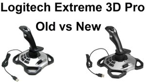 Logitech Extreme 3D Pro Joystick Old vs New Testing
