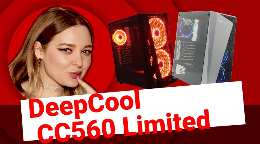 НИКС Компьютерный Супермаркет: видео про Корпус DeepCool CC560 Limited Черный без БП с окном