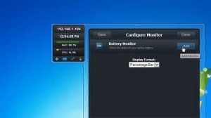 System Monitor Light Windows 7 Gadget