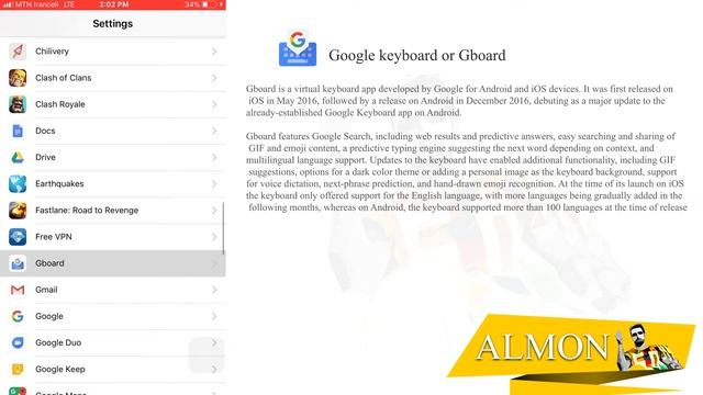 Best Keyboard for iPhone ( Gboard Review 2018 ) смотреть онлайн