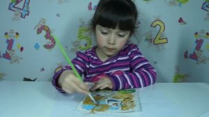 Холодное сердце картины из блесток Эльза и Олаф видео для детей - София прекрасная