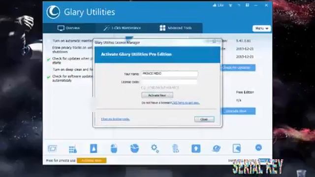 Glary Utilities Pro 5.41.0.61 Full Download смотреть онлайн