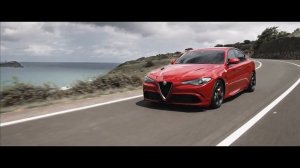 Реклама Alfa Romeo Giulia Quadrifoglio