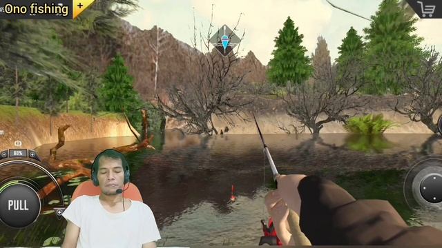 Mancing di danau mistis curam aku kebingungan narik ikan babon  || Ultimate fishing simulator