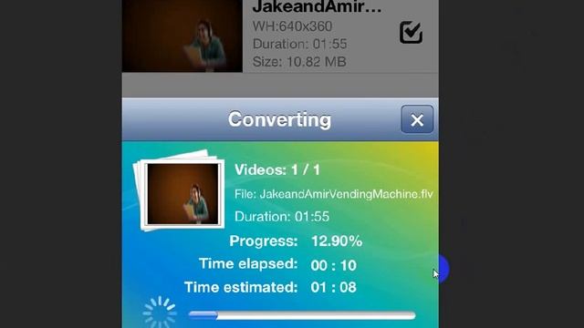 Video Converter App for iPhone Screencast смотреть онлайн