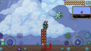 как сделать секретную дверь в terraria