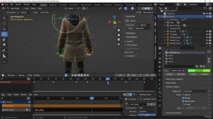 16. Animating the main stand idle animation