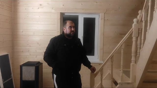 Видеоотзыв! Построили каркасный дом 7.0х7.0 м. по проекту К26 в Мурманской области, с. Ура-Губа смотреть онлайн