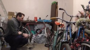 ВЕЛОСИПЕД СО СВАЛКИ 81 г в СУРА СССР.ФИНАЛ.