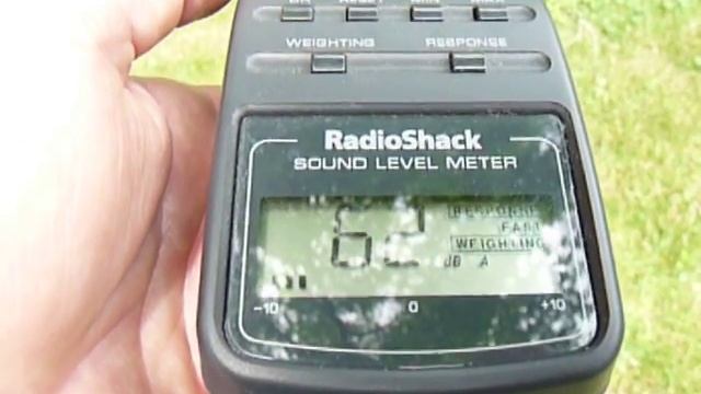 Honda EU2000i sound level test