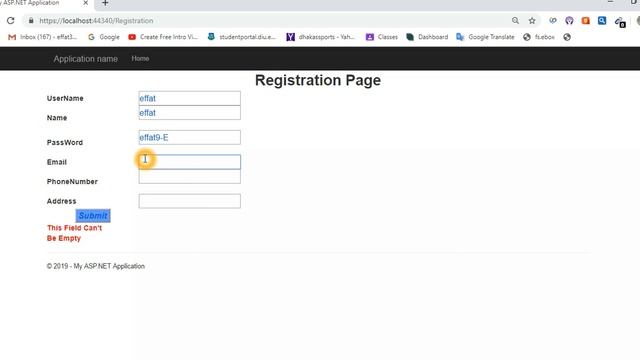 C Sharp Project . Asp web Application