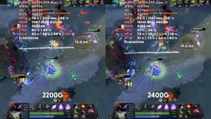 AMD Ryzen 3 2200G vs 2400G | DOTA 2 | 900p Low Settings | WePC Gaming Benchmark