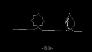 Bad Apple in Vib Ribbon