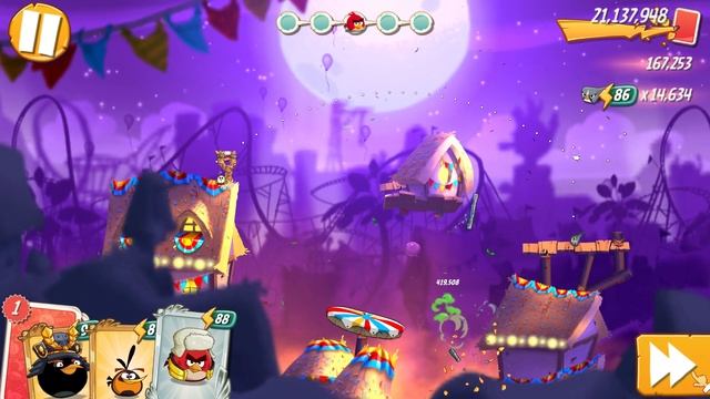 Angry Birds 2 level 2999 смотреть онлайн