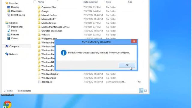 Uninstall MediaMonkey 4.1.5.1719