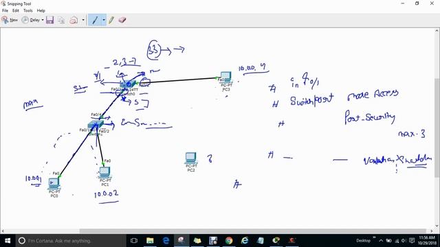 Switchport port-security maximum 3 || NetworKHelp смотреть онлайн