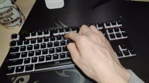 тест. тайпинг HyperX alloy origins core